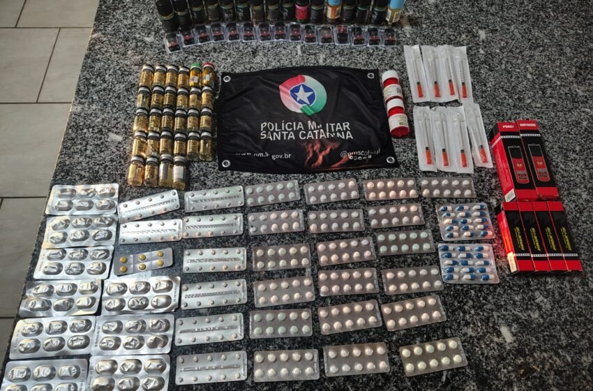  Polícia Militar Rodoviária apreende mercadorias na SC-480 em Bom Jesus-SC