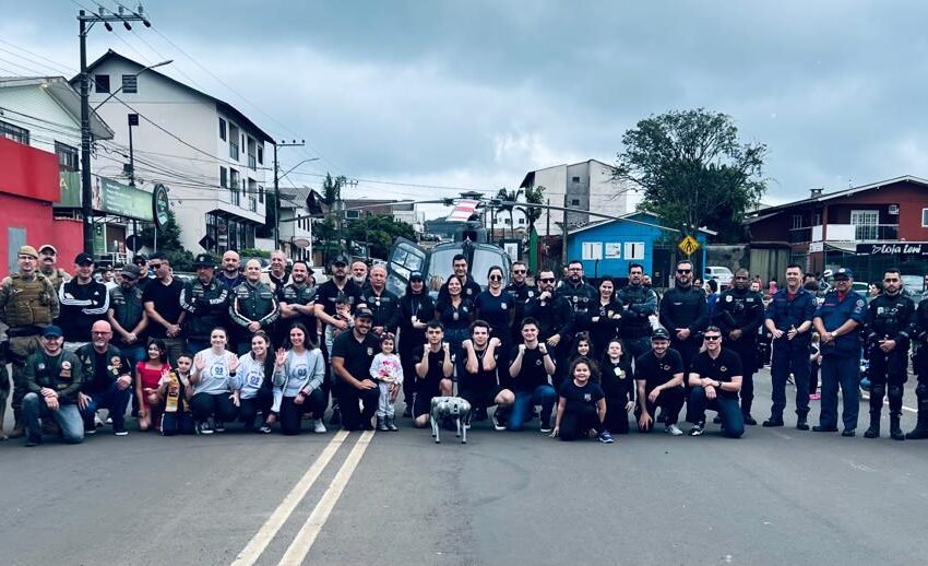  Forças de Segurança promovem Dia das Crianças na Praça da Família em Chapecó