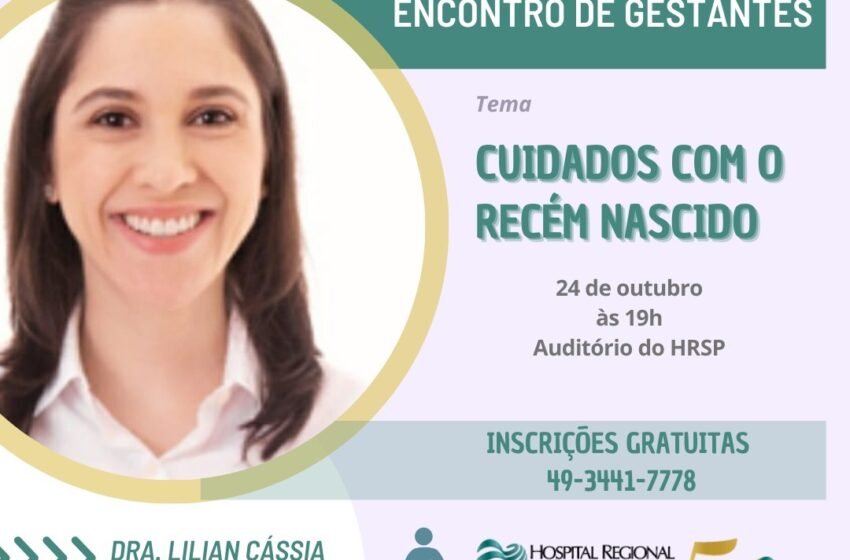 HRSP promove Encontro de Gestantes e visita à maternidade