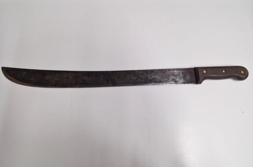  Jovem é preso em Abelardo Luz, após agredir a esposa com facão.