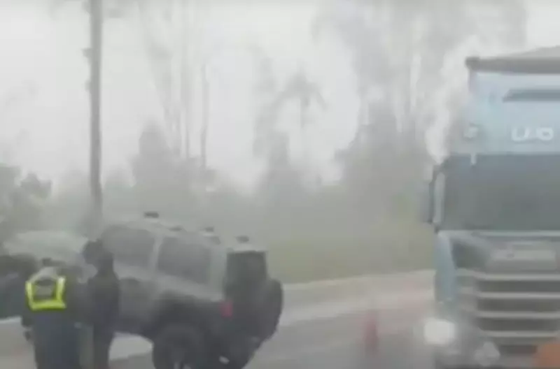  Cantor Rick, da dupla Rick e Renner, sofre acidente na BR-282