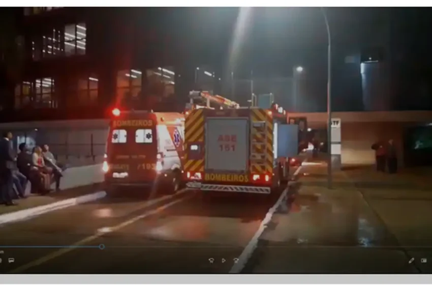  Incêndio no STF leva à evacuação de prédio em Brasília