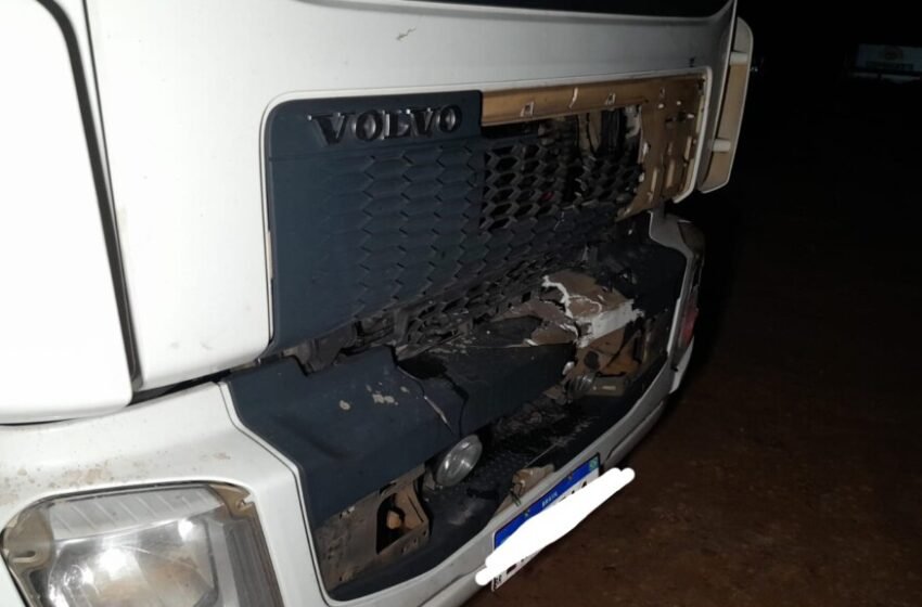  Grave acidente entre caminhão e ciclista deixa vítima em estado crítico no Oeste