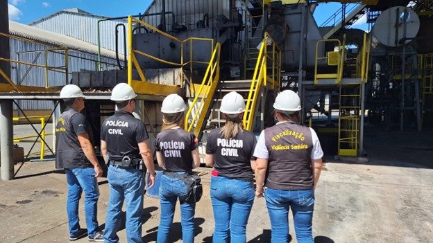  Polícia Civil de Xaxim realiza incineração de 26 quilos de drogas apreendidas em Xanxerê