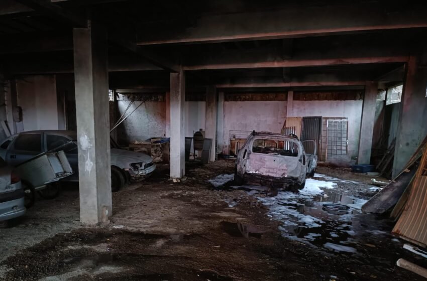  Incêndio em edifício é contido por Bombeiros em Chapecó