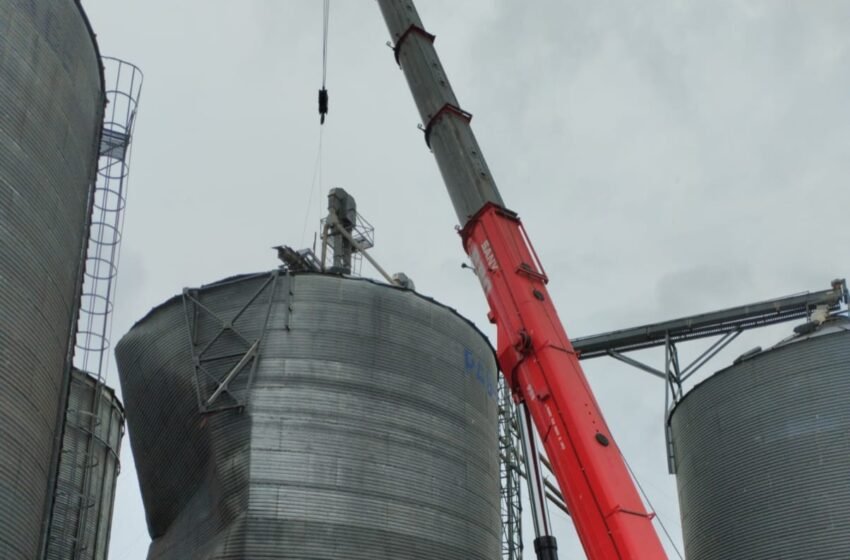 Tragédia em Abelardo Luz: Homem morre preso em silo desabado