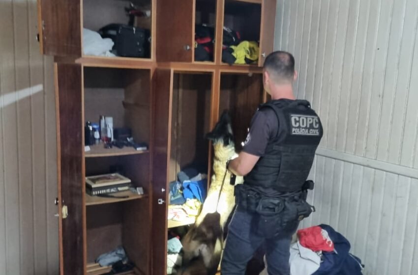  Operação policial em Concórdia mira tráfico de drogas e leva dois suspeitos à prisão