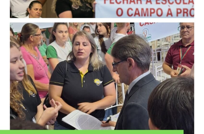  Saretta apoia a manutenção das Casas Familiares Rurais