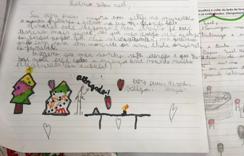  Campanha Papai Noel dos Correios chega à 35ª edição com 6 mil cartinhas de crianças em Santa Catarina