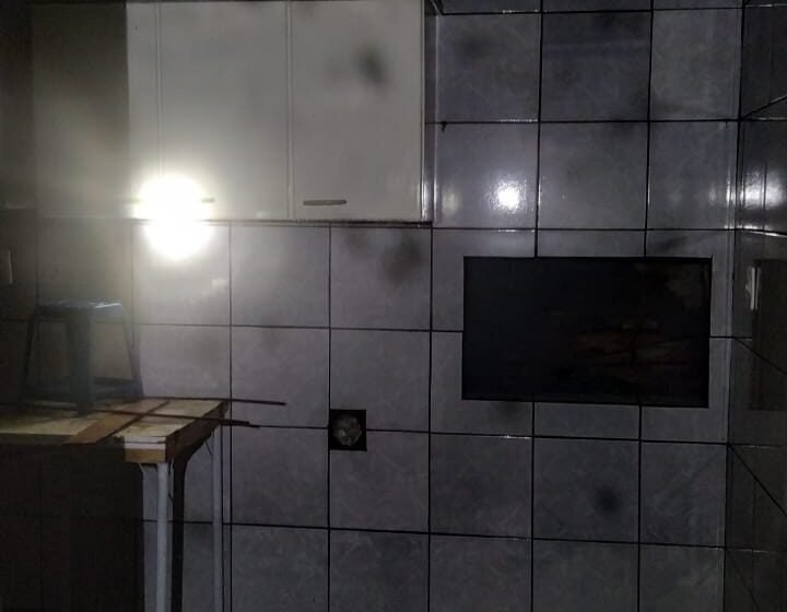  Incêndio em residência mobiliza Corpo de Bombeiros em Xanxerê