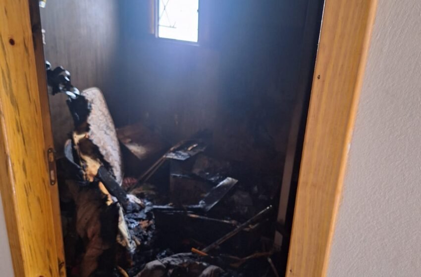  Incêndio em residência é combatido em Xanxerê