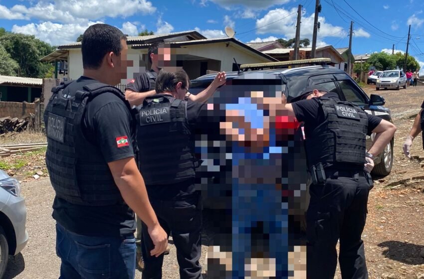  Homem condenado por tentativa de homicídio é preso pela Polícia Civil em Ponte Serrada