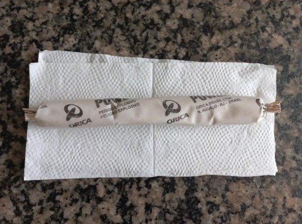  Polícia Militar isola rua em Xanxerê após encontro de artefato explosivo