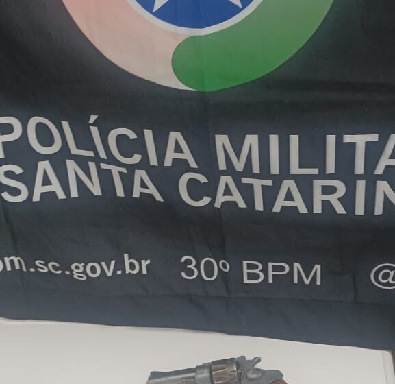  Homem é preso em Vargeão por porte ilegal de arma de fogo