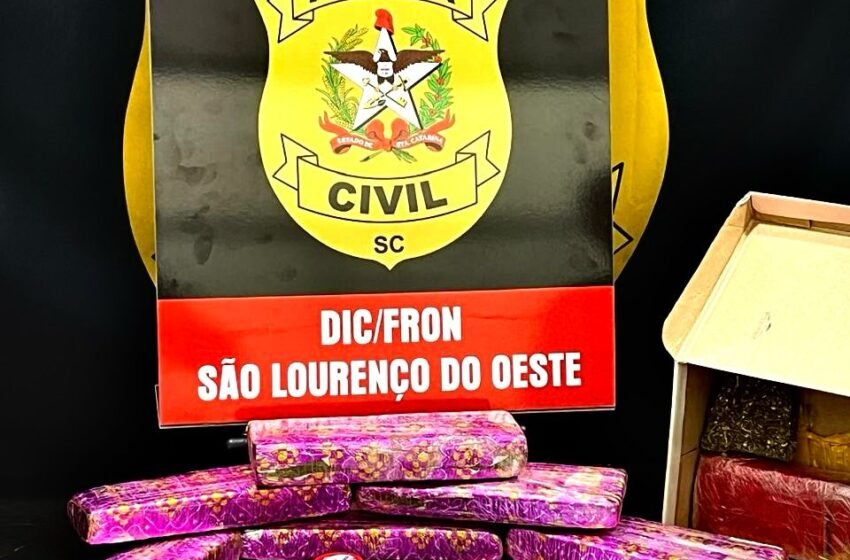  Mulher é presa em flagrante por tráfico de drogas em Campo Erê